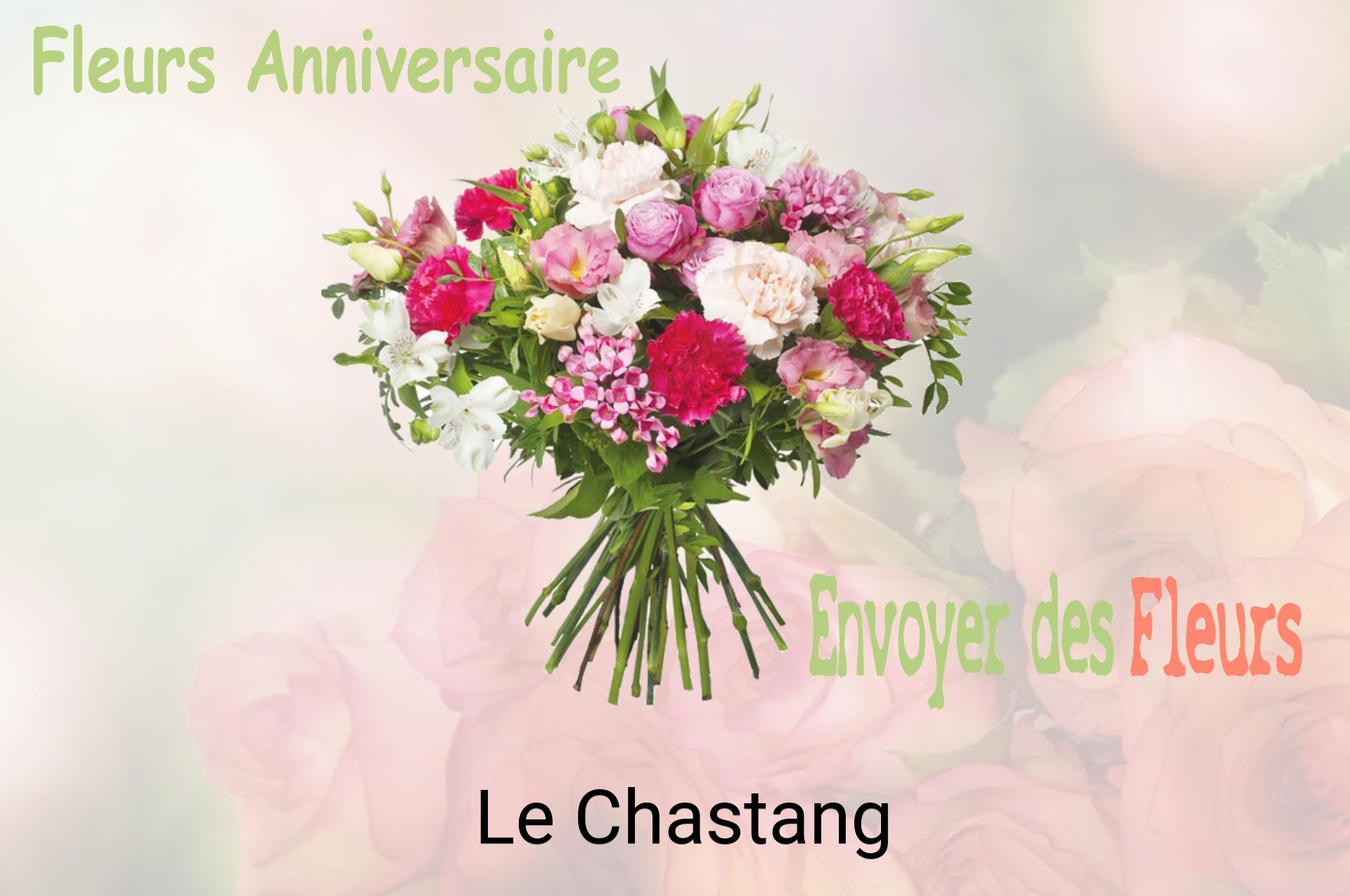 Bouquet de fleurs d’anniversaire livré à Le Chastang